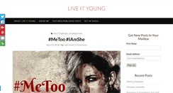 Desktop Screenshot of liveityoung.com